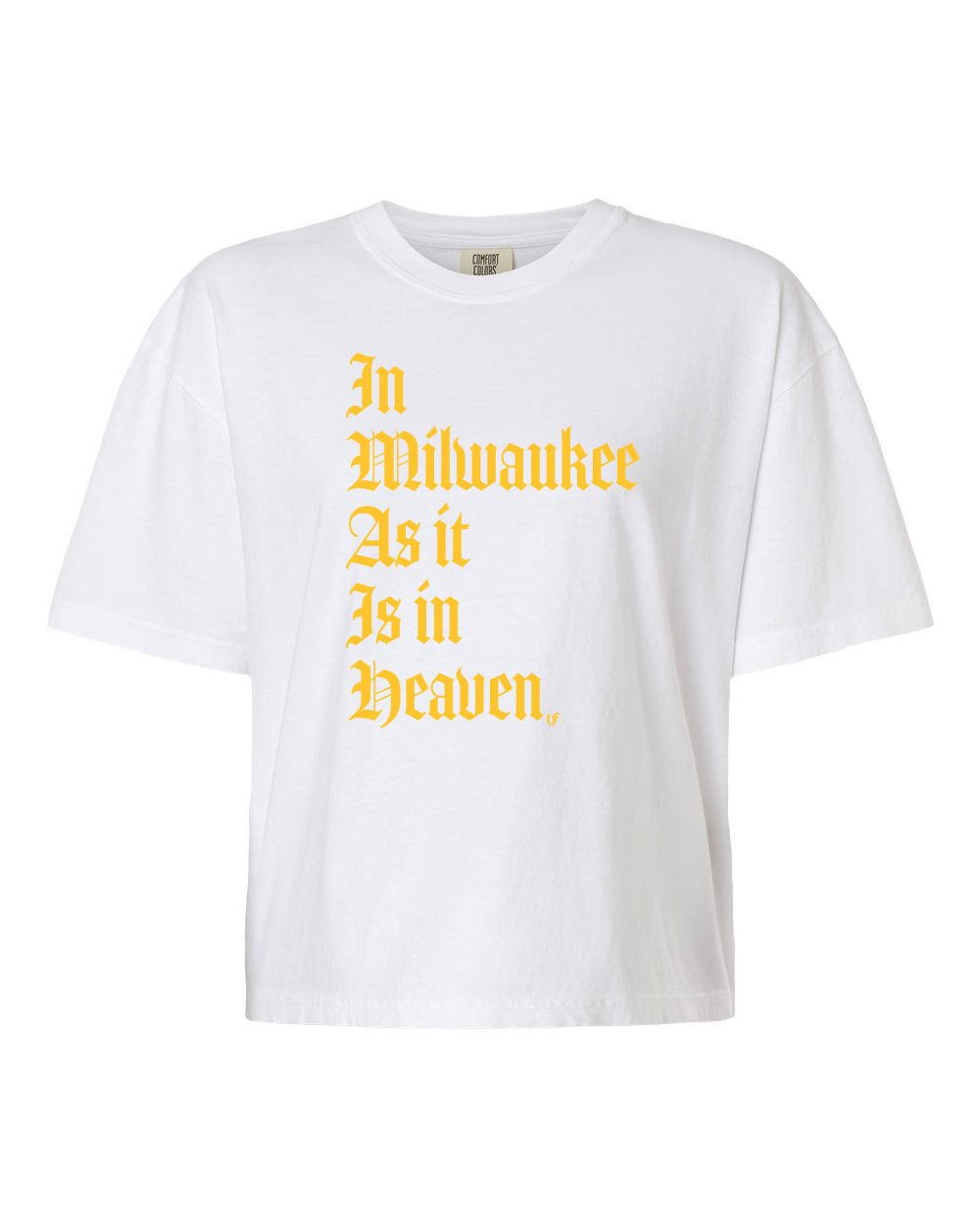 T-Shirt - Women's Boxy In Milwaukee As It Is In Heaven